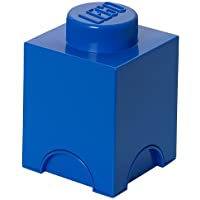 Plast Team PT40011 - Caja diseño Ladrillo de Lego en color azul [Importado de Alemania]